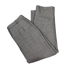 Vintage Appleseed's 100% Wool Plaid Front Pleated Trousers Women's Size 14P